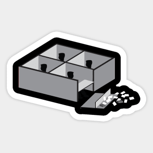 Minimalist Office Space Sticker